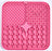 Silicone pet licking pad