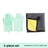 Silicone Pet Grooming and Bath Gloves Set, Anti-Scratch Protection