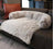 Dark grey long plush curved dog bed with raised sides, photo 32