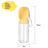 Portable Pet Water Bottle with Attached Food Container for Outdoor Walks