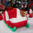 Red Christmas pet bed sofa for dogs and cats, view 4