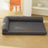 Four-Season Dog Kennel Bed with Waterproof Removable Base