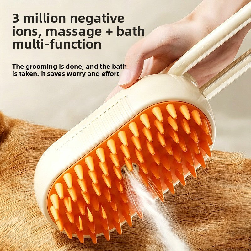 Pet Spray Massage Brush, Anti-Static Mist Comb for Dogs and Cats