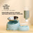 Gravity refill pet food and water bowl set, photo 3 of 13