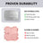 304 Stainless Steel Pet Licking Dish with Silicone Mat and Spatula for Wet Food