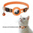 Slim polyester cat collar with bell and AirTag holder, tag not included, product image 13