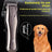 Heavy Duty Cordless Dog Clipper with 2000mAh Battery for Thick Coats