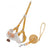 Small pet vest harnesses and leads in five floral styles