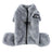 Fleece lined cable knit dog jumpsuit, available in 12 colours, image 46