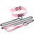 PU leather dog collar and lead set with chain detail, product image 13