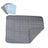 Bite-resistant pet cooling mat in light blue for dogs
