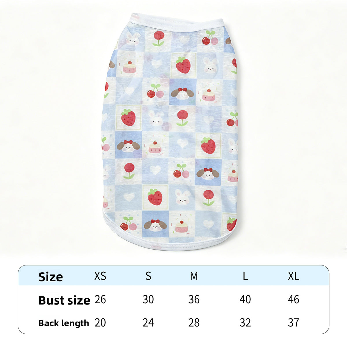 Summer shirt and vest for cats and small dogs, available in 21 styles, image 69