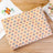 Double-sided thick flannel pet mat with grey stars