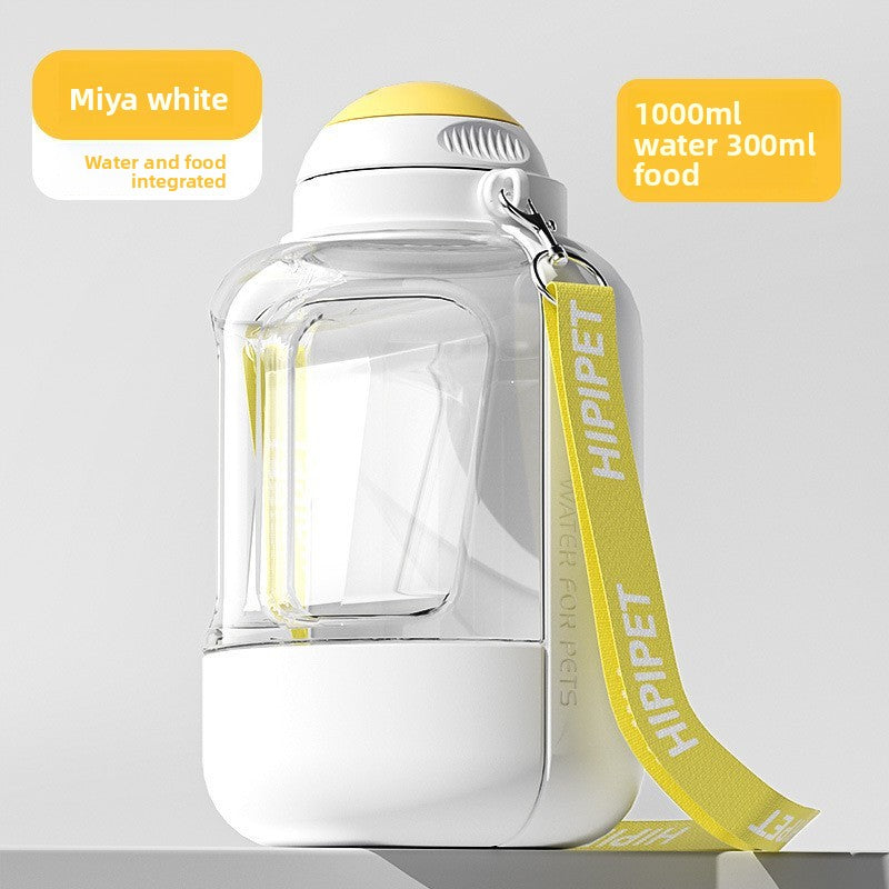 Portable water dispenser for puppies