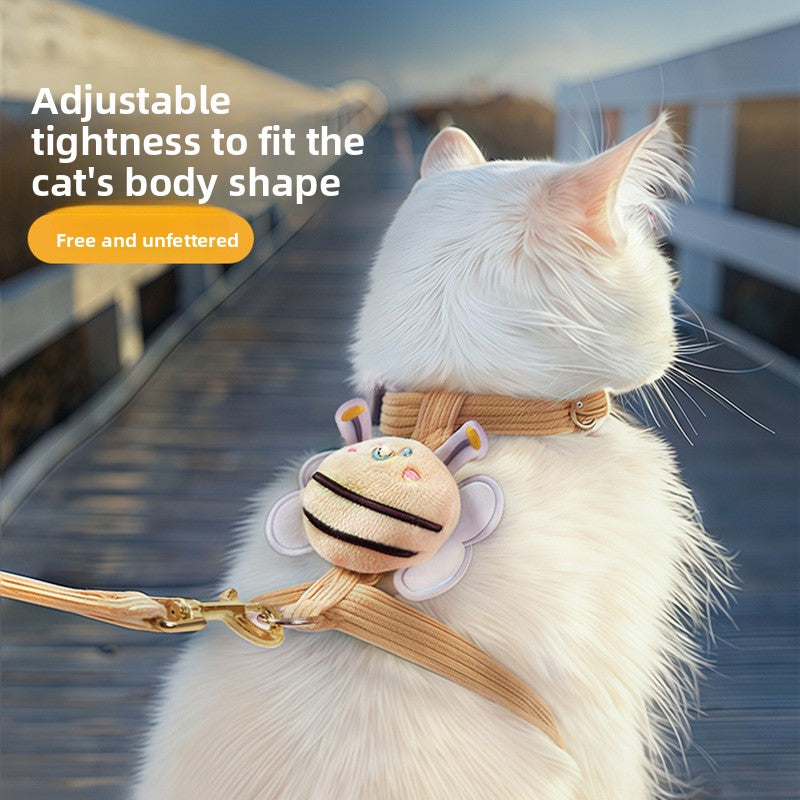 Escape-proof cat harness and lead set with adjustable strap, product image 3