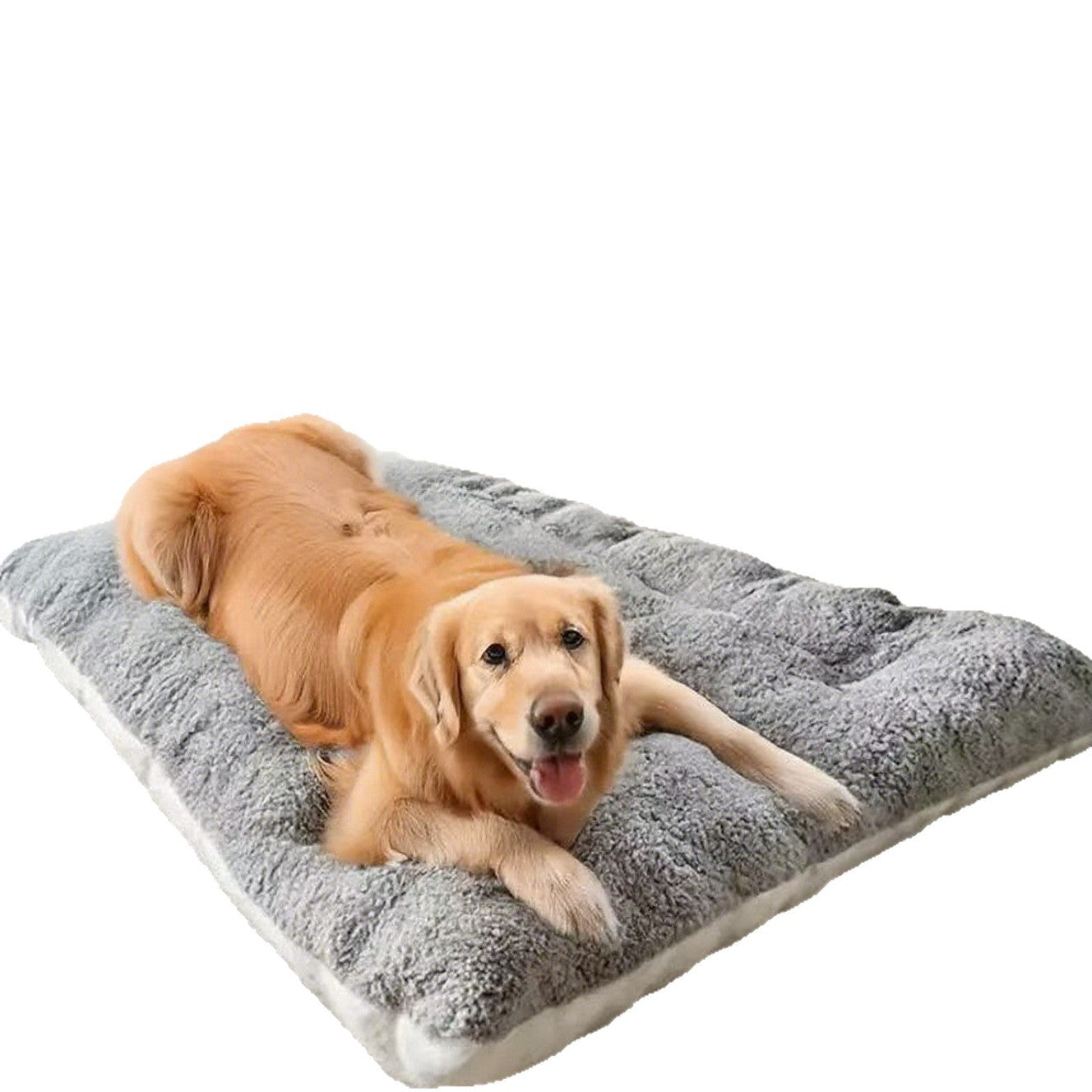 Reversible dog bed sofa mat, alternative angle view