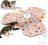 Interactive cat play cover with sound in sky blue, photo 15
