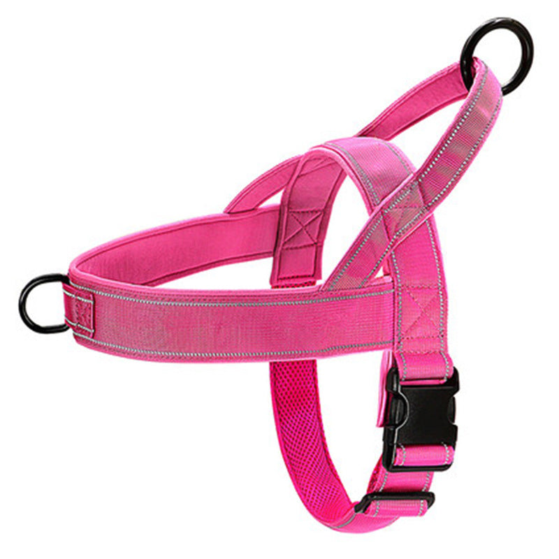 Tactical chest harness with lead for dogs in 4 colour options