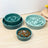 Meteor Shaped Ceramic Slow Feeder Pet Bowl in Small Medium or Large with Stable Base