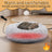 USB heated round cat nest in grey, photo 5 of 5