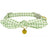 Rabbit ears cotton collar for cats in Heart, front view