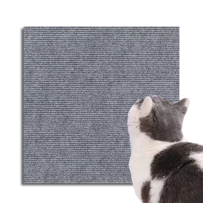 Anti-scratch cat sofa protector pad in Light Grey, size 60 x 60cm
