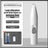 Paw Pad Hair Trimmer for Pets, Cordless with LED Light