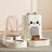 Detachable Split-Type Cat Feeder and Water Bowl Set with Measure Markings