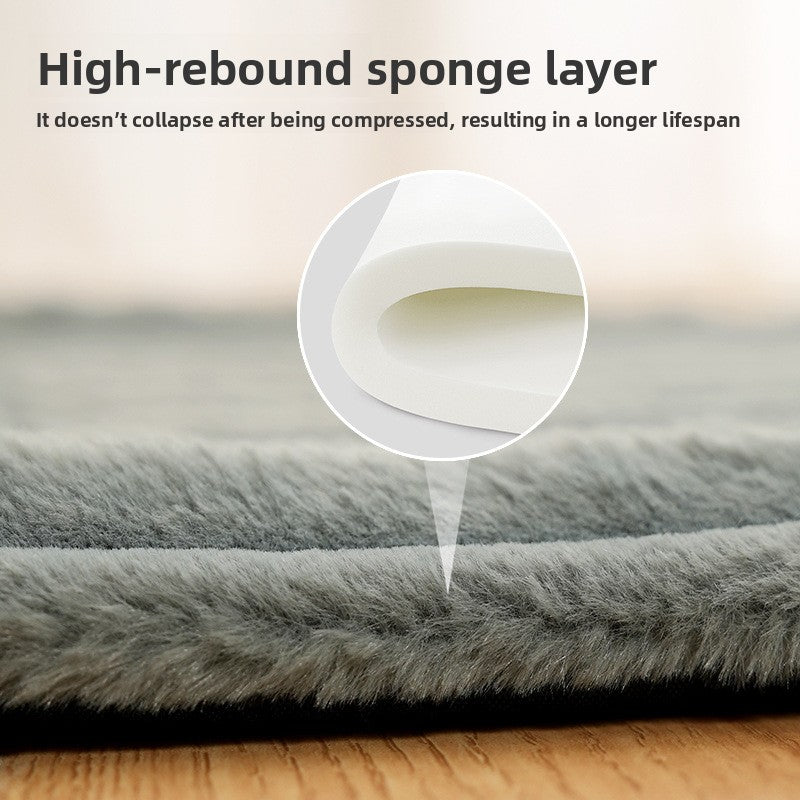 Cotton Velvet Pet Lying Mat, Machine Washable Warm Bed
