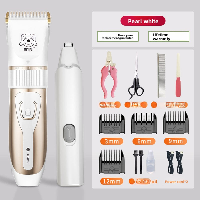 Quiet rechargeable pet hair clipper, photo 6 of 17
