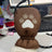 Warm dog walking glove with built-in lead, main product photo