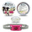 Pet Cat Dog Button Silicone Collar