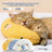 Soft U-shaped cotton linen pet pillow, product image 1