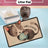 Coil Loop Cat Litter Trapping Mat, Washable Polyester Fibre