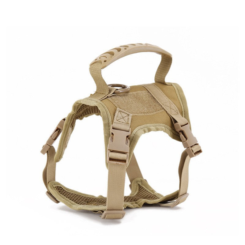 Tactical MOLLE cat harness vest in nylon, product image 3