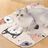 Ice silk cooling mat for dogs and cats, washable summer pad, view 48 of 54