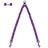 Double ended retractable lead for walking two dogs from one handle