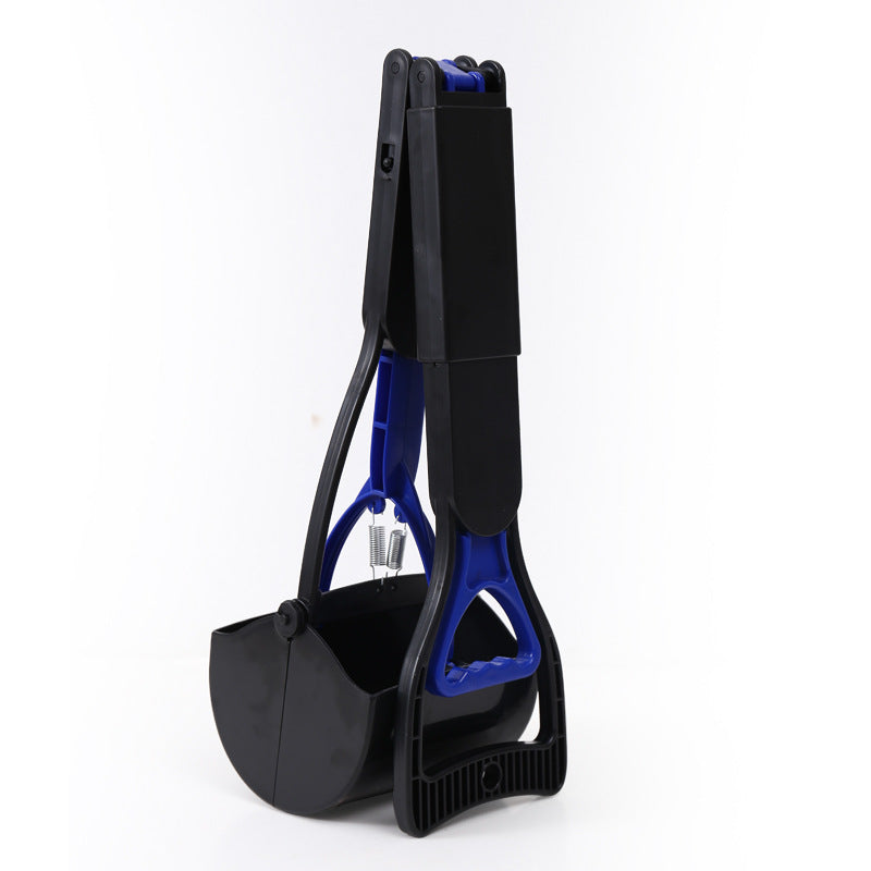 Foldable Long Handle Pet Poop Scooper with 80cm Reach