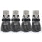 Waterproof silicone dog socks set of four, available in 3 colours, image 13