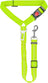 Elastic car seat belt lead for dogs, close-up detail view