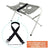 Foldable pet bathing hammock frame with mesh sling, photo 7 of 7