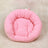 Round cartoon animal pet bed with chick face, product image 1