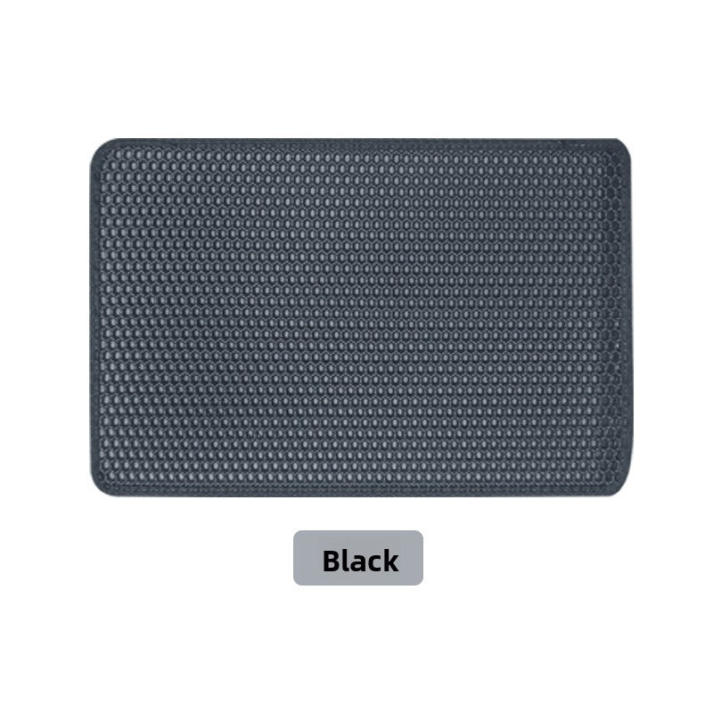 Large Waterproof EVA Cat Litter Mat, Leak-Proof Floor Pad