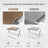 Adjustable pet bathing and grooming stand, detail photo 3