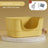 Extra Large Semi-Enclosed Cat Litter Box with Scoop, Thick PP