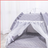 Pink enclosed cat tent bed with soft lining, view 51