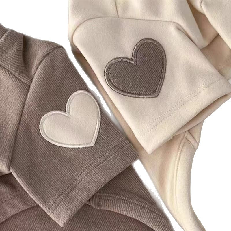 Heart print hoodie for dogs and cats, available in 5 colours, image 5