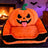 Halloween sofa bed for cats and small dogs, detail photo 3