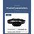 Pet collar mount for small action cameras, close-up detail view