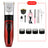 Cordless Dog Hair Clippers with Guide Combs, Low Noise Trimmer Kit